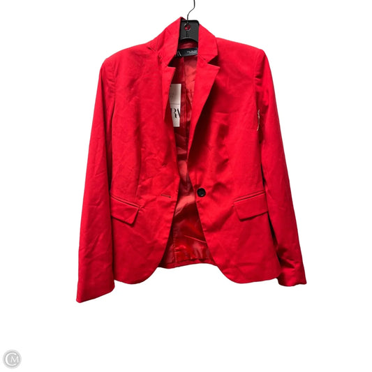 Blazer By Zara In Red, Size: Xs