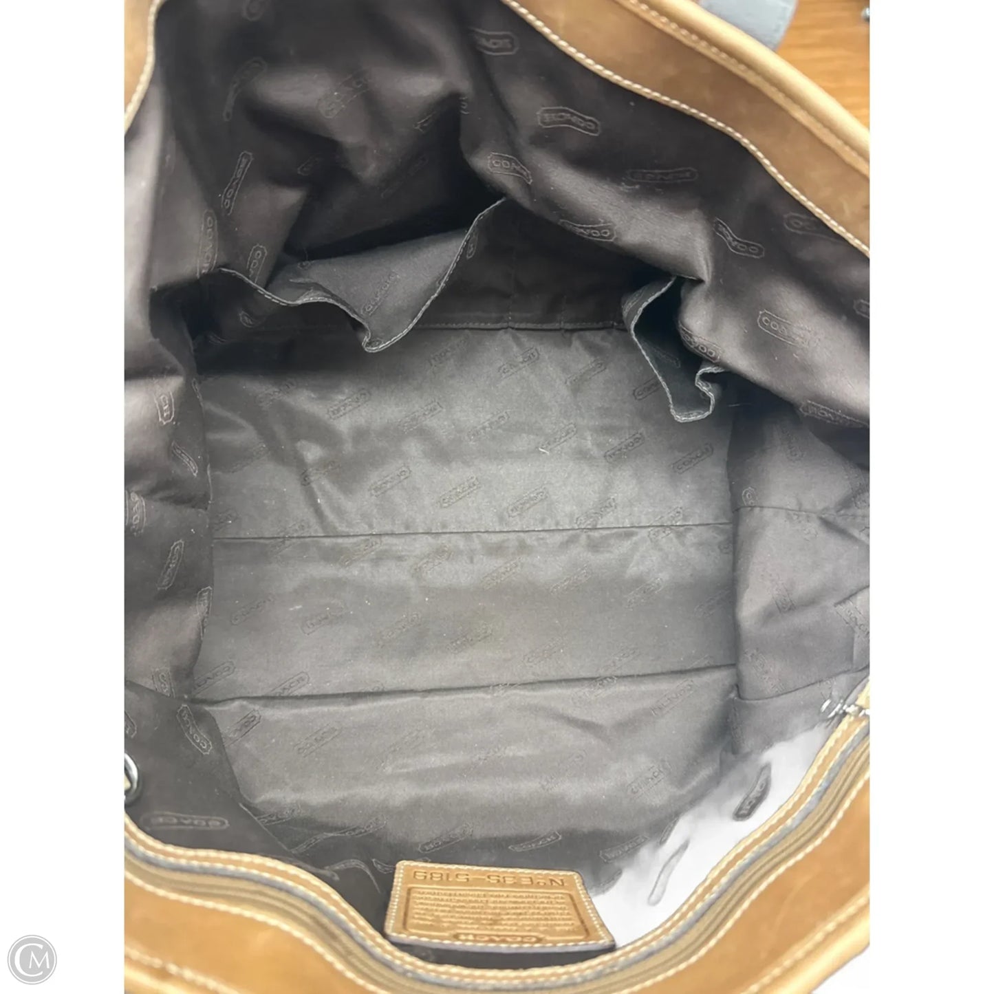 Handbag Designer By Coach, Size: Large