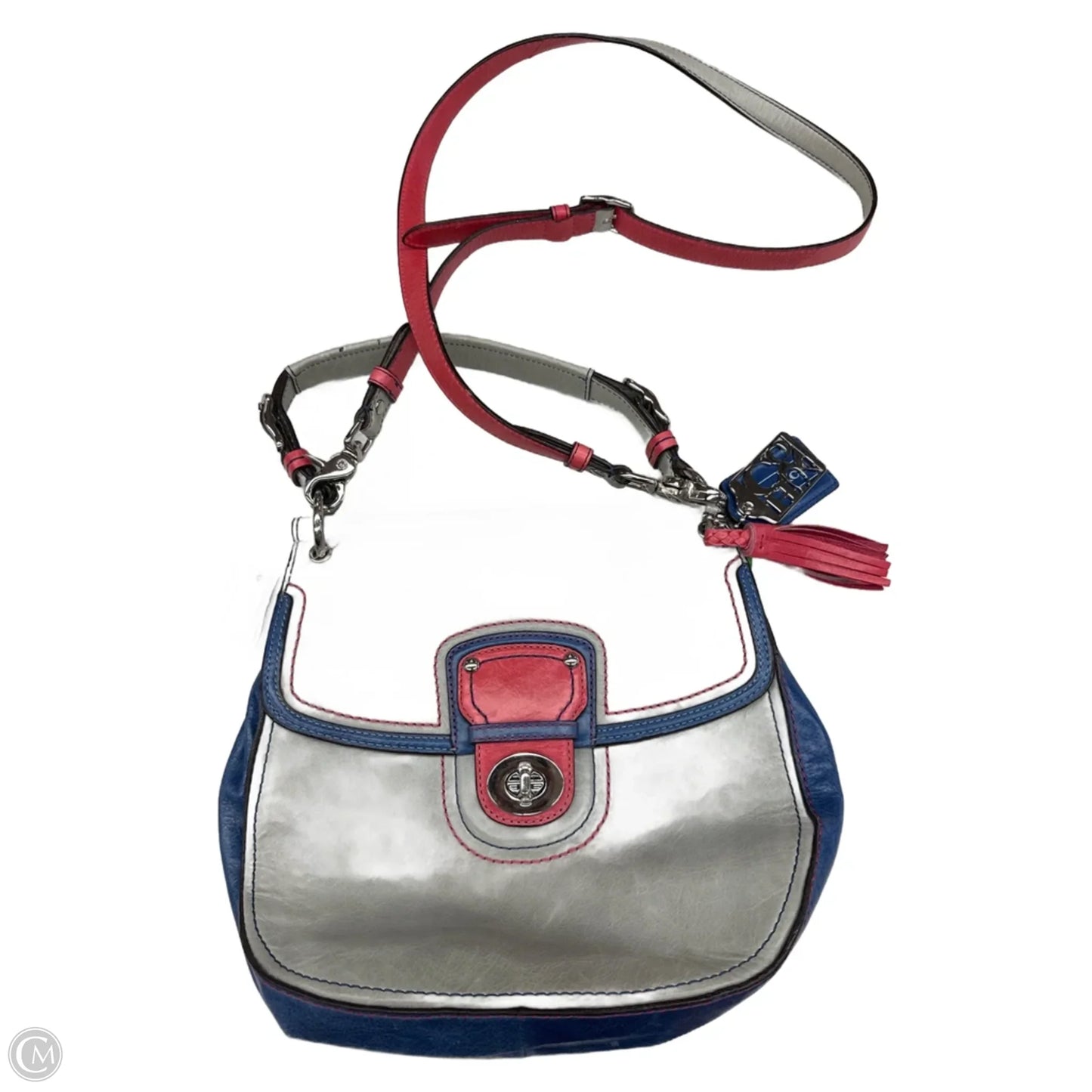Crossbody Designer By Coach, Size: Medium