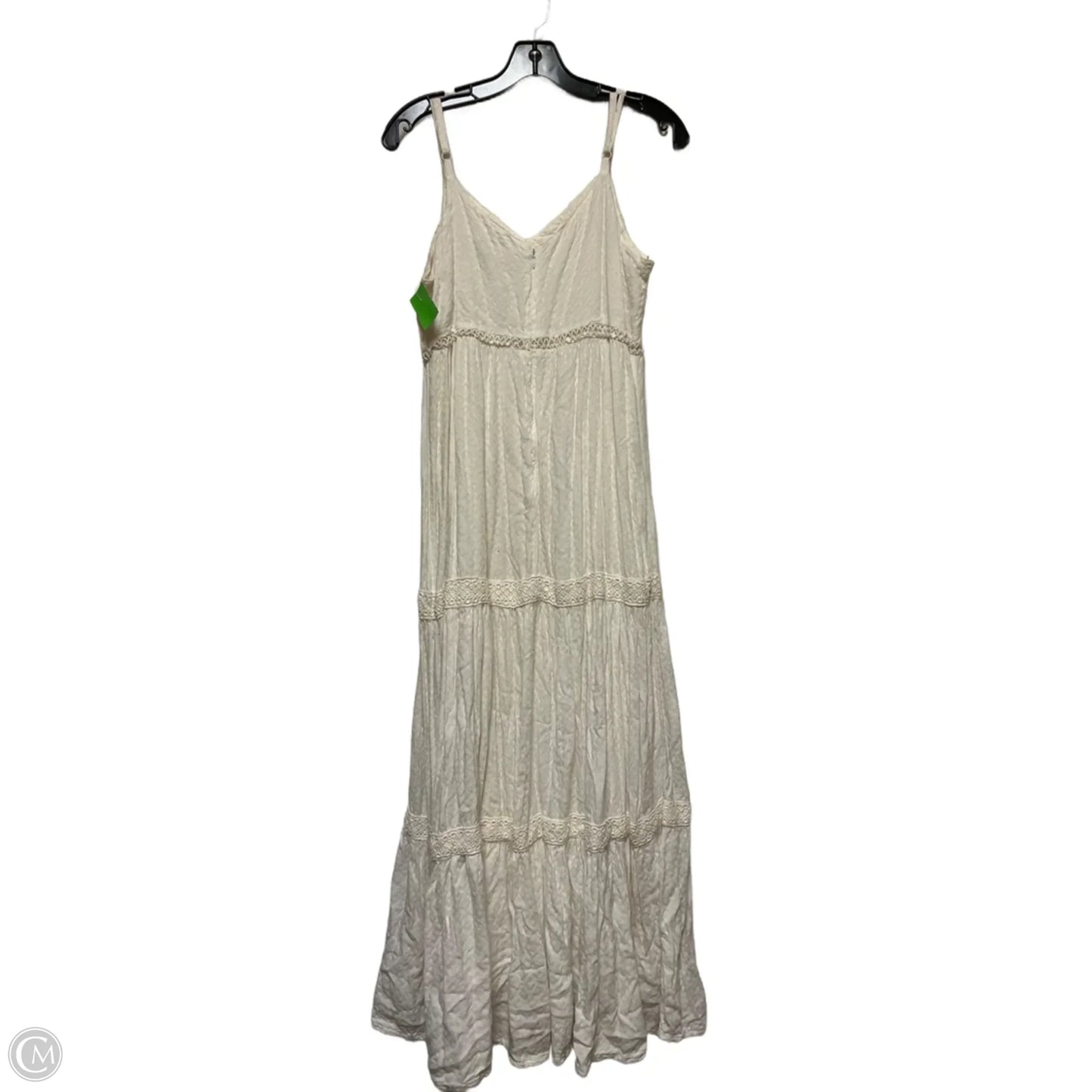 Dress Casual Maxi By Joie In Cream, Size: M