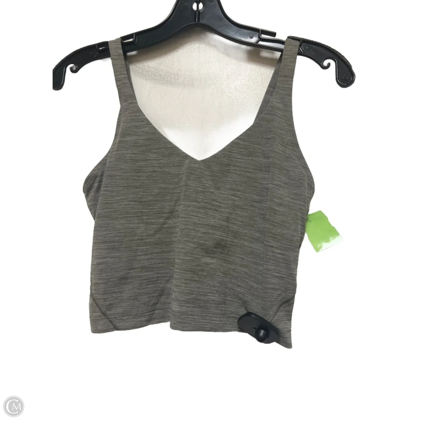 Athletic Tank Top By Lululemon In Grey, Size: 6