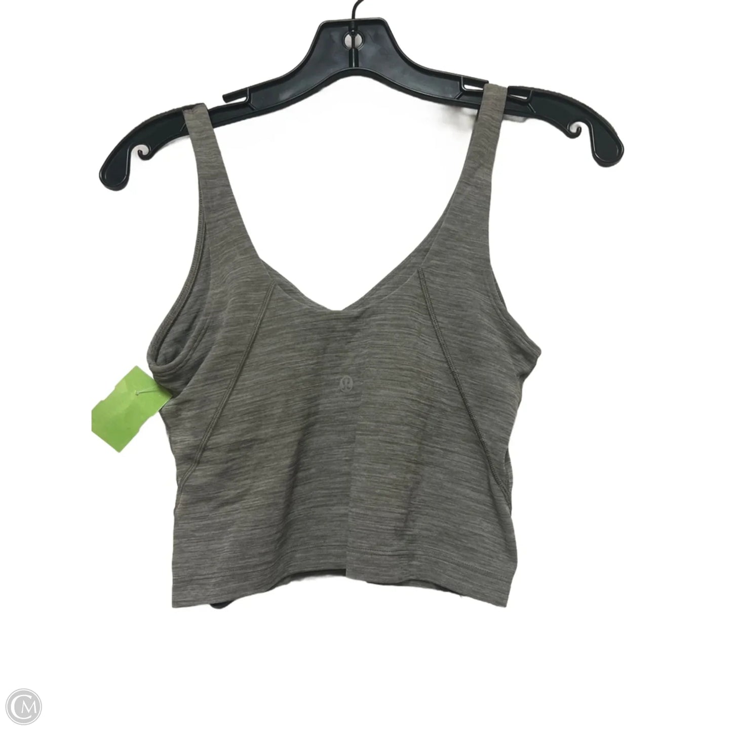 Athletic Tank Top By Lululemon In Grey, Size: 6