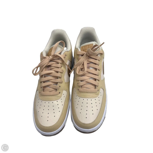 Shoes Sneakers By Nike In Brown & Tan, Size: 10.5