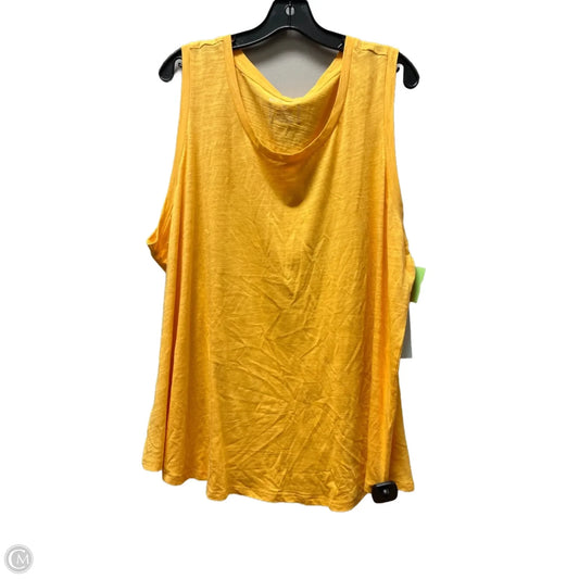 Tank Top By Blue Sol In Yellow, Size: 2x