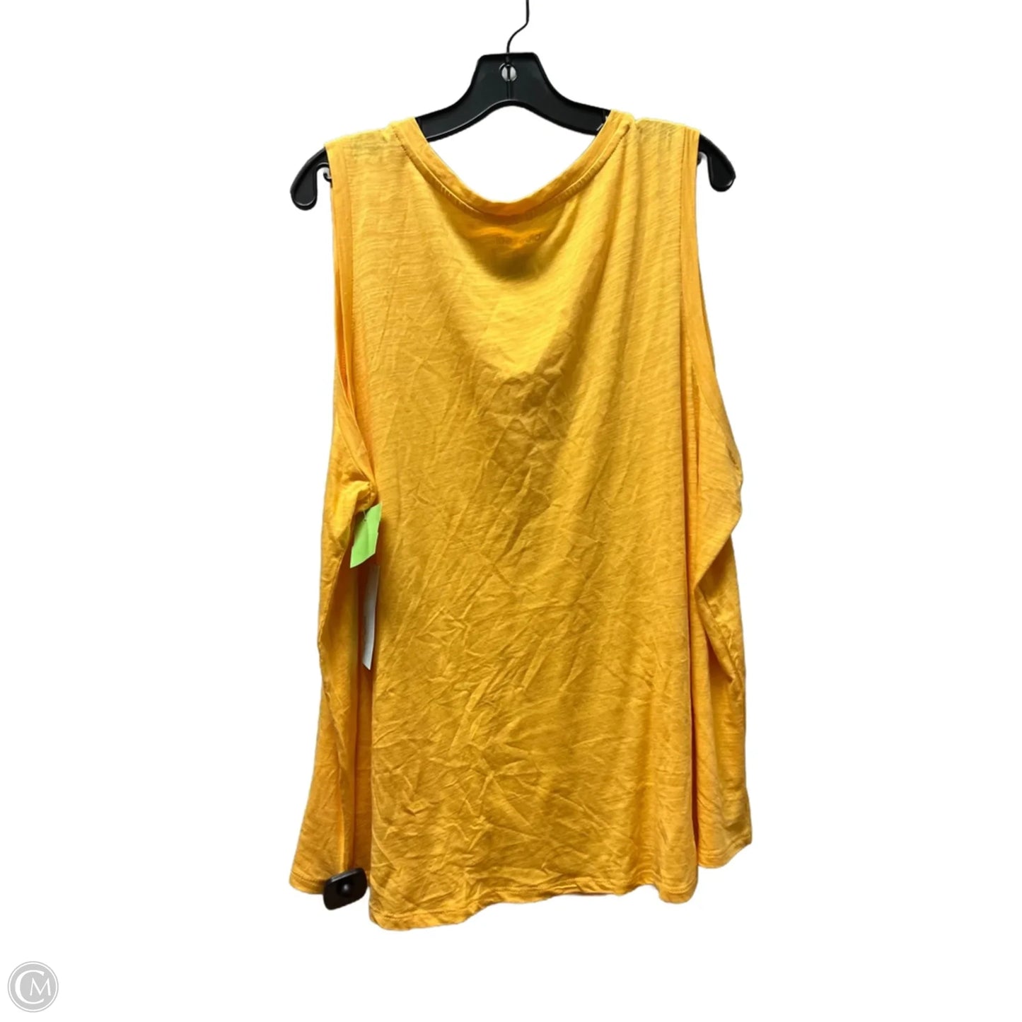 Tank Top By Blue Sol In Yellow, Size: 2x