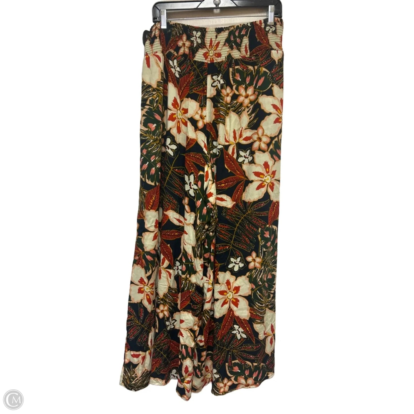 Pants Wide Leg By Patrons Of Peace In Tropical Print, Size: 12