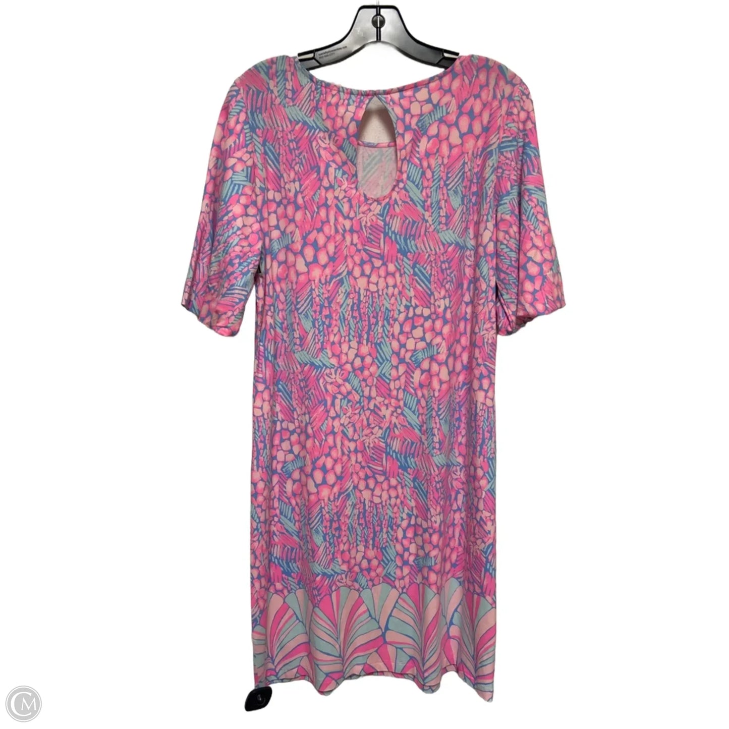 Dress Designer By Lilly Pulitzer In Blue & Pink, Size: M