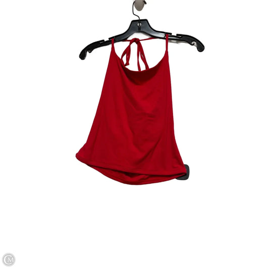 Athletic Tank Top By Clothes Mentor In Red, Size: M
