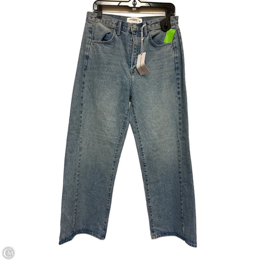 Jeans Wide Leg By Just Black In Blue Denim, Size: 6