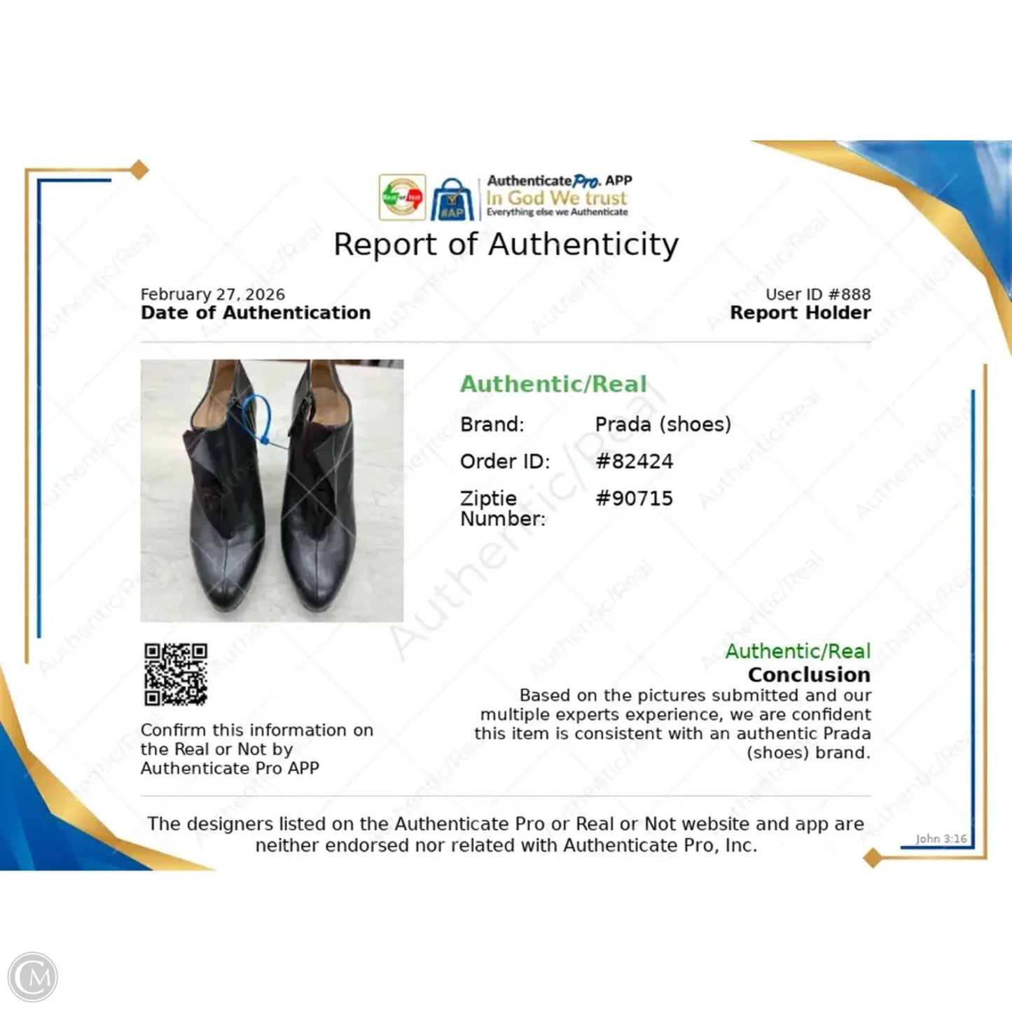 Boots Luxury Designer By Prada In Navy, Size: 8