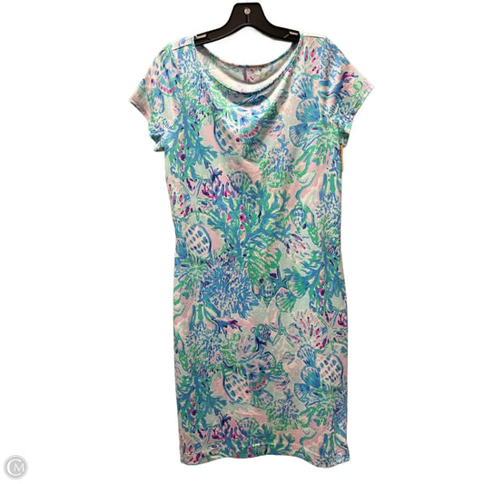 Dress Designer By Lilly Pulitzer In Nautical Print, Size: M