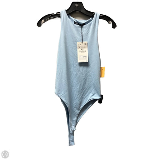 Bodysuit By Zara In Blue, Size: S