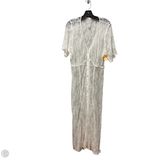 Dress Casual Maxi By Anthropologie In White, Size: Xl
