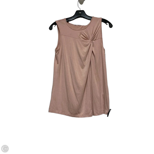 Top Sleeveless By T Tahari In Pink, Size: S