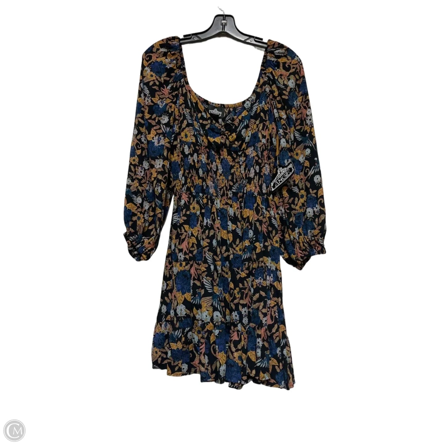Dress Casual Short By Angie In Floral Print, Size: M