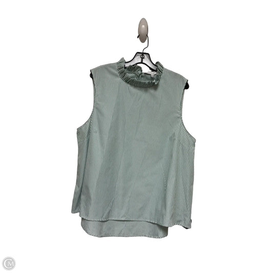 Top Sleeveless By Preston And New York In Striped Pattern, Size: Xl