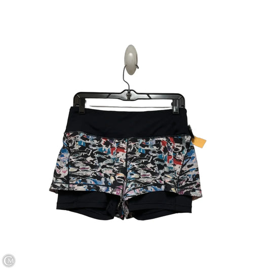 Athletic Shorts By Lululemon In Multi-colored, Size: 6