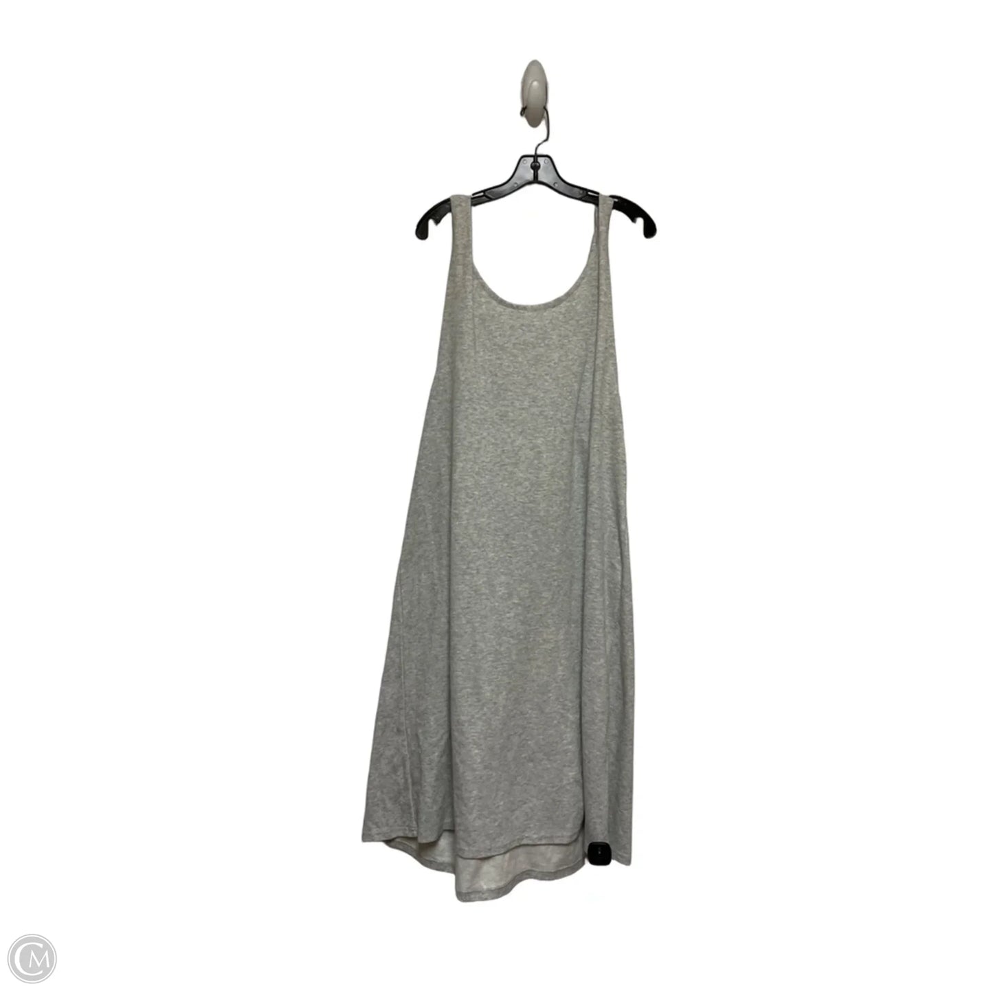 Dress Casual Midi By Clothes Mentor In Grey, Size: Xl