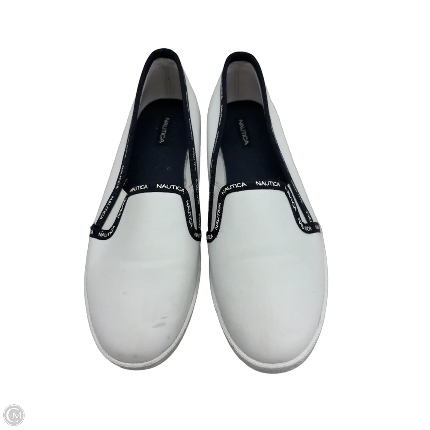 Shoes Flats By Nautica In Blue & White, Size: 8.5