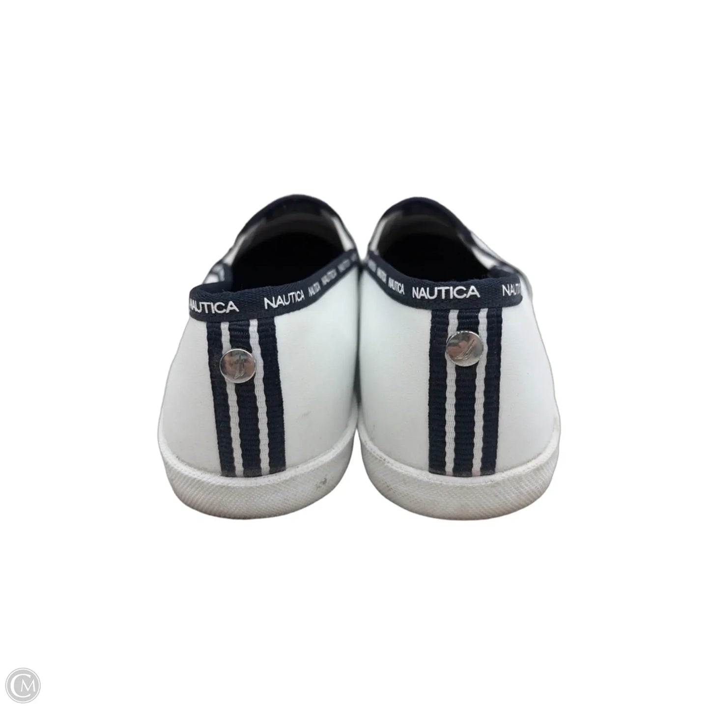 Shoes Flats By Nautica In Blue & White, Size: 8.5