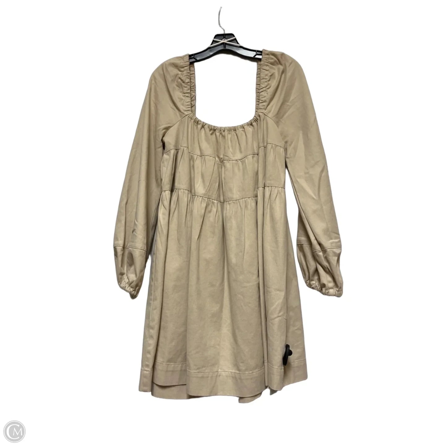 Dress Casual Short By En Saison In Tan, Size: M