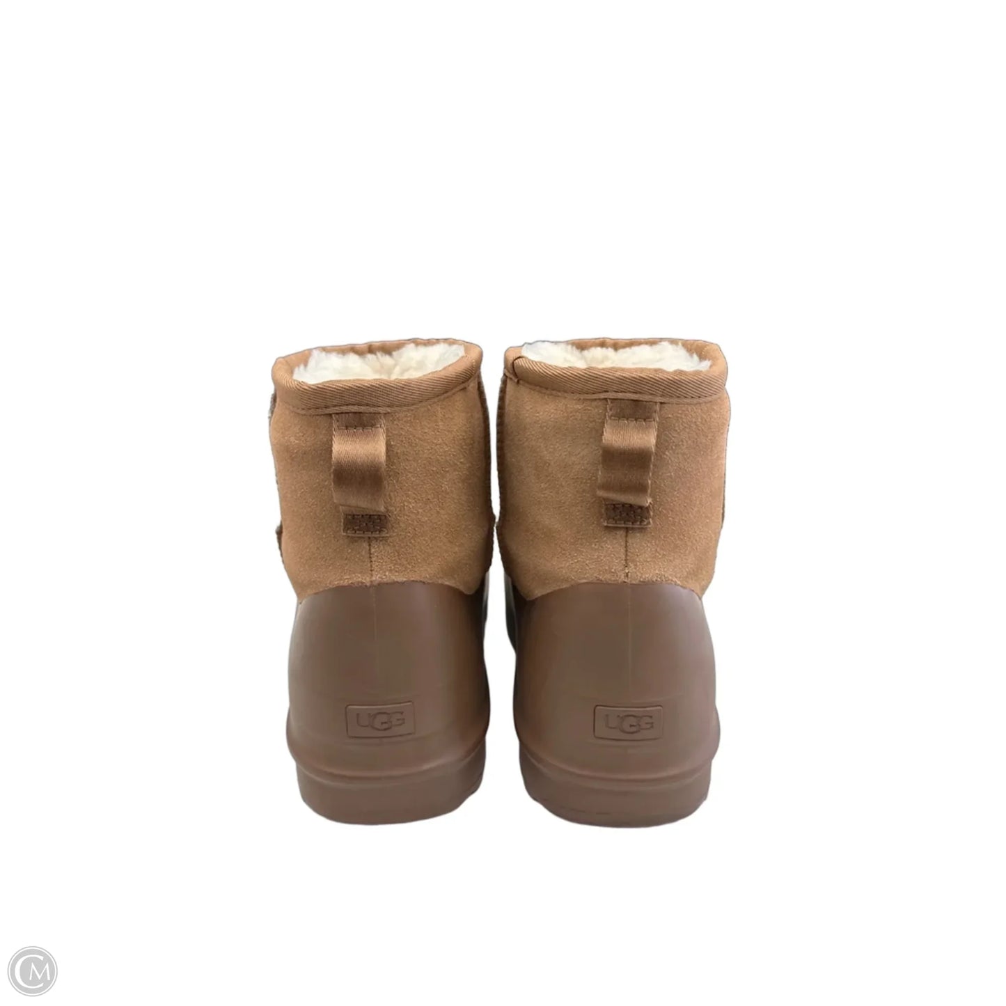 Boots Designer By Ugg In Brown, Size: 10