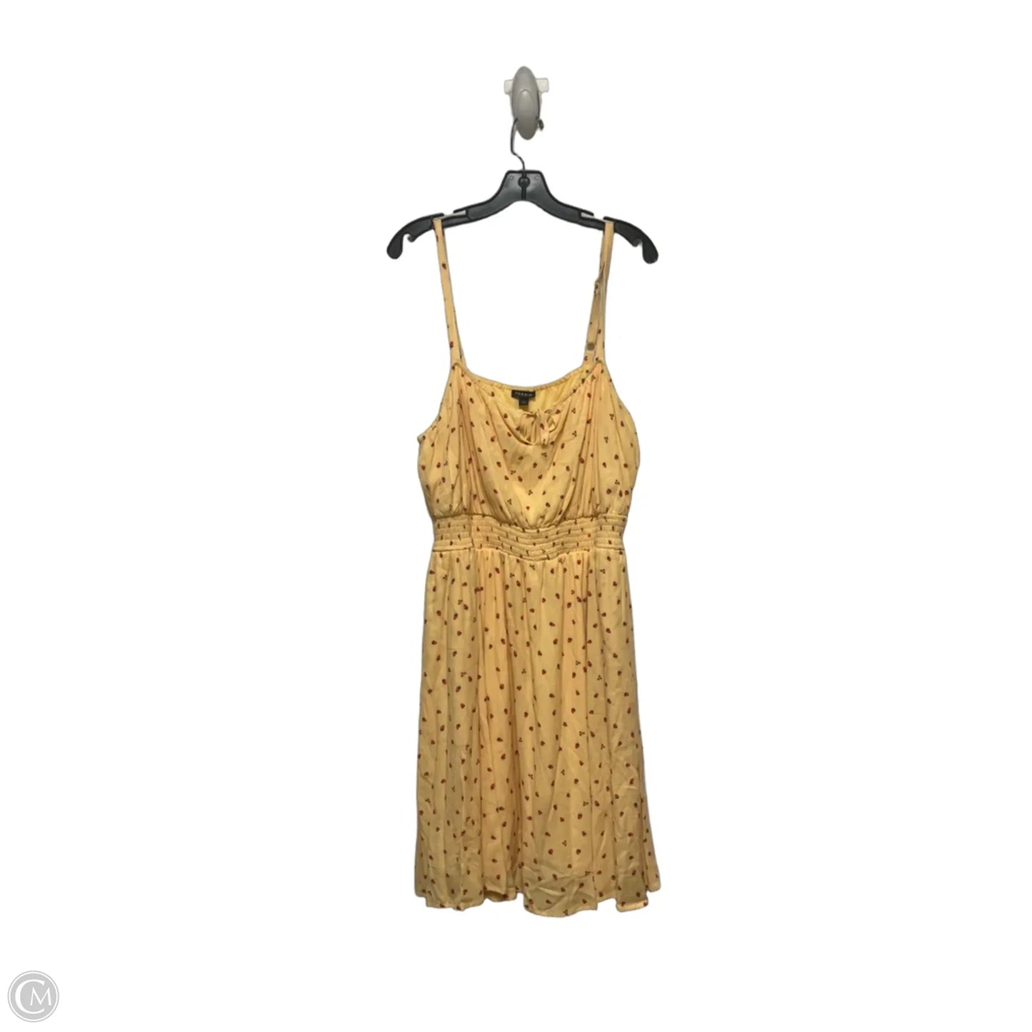 Dress Casual Short By Torrid In Red & Yellow, Size: 1x