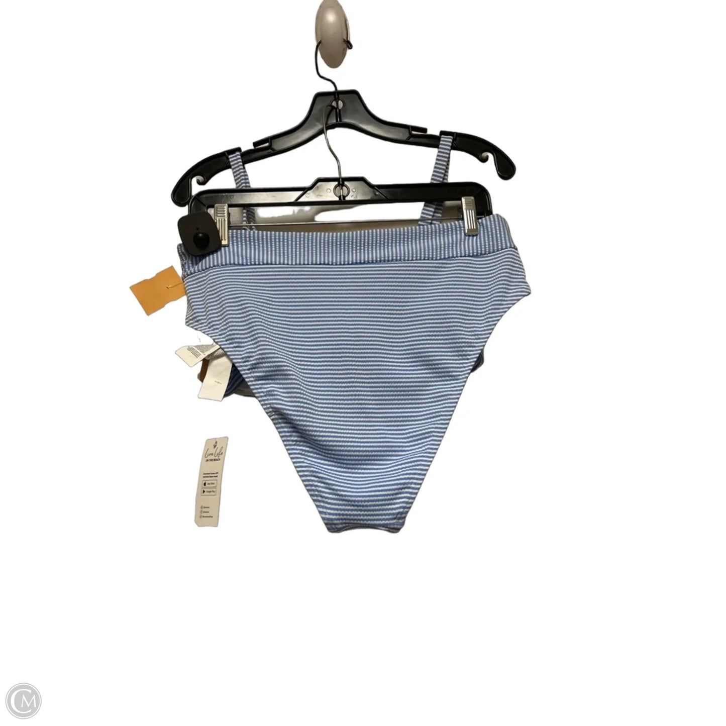 Swimsuit 2pc By Cupshe In Striped Pattern, Size: L