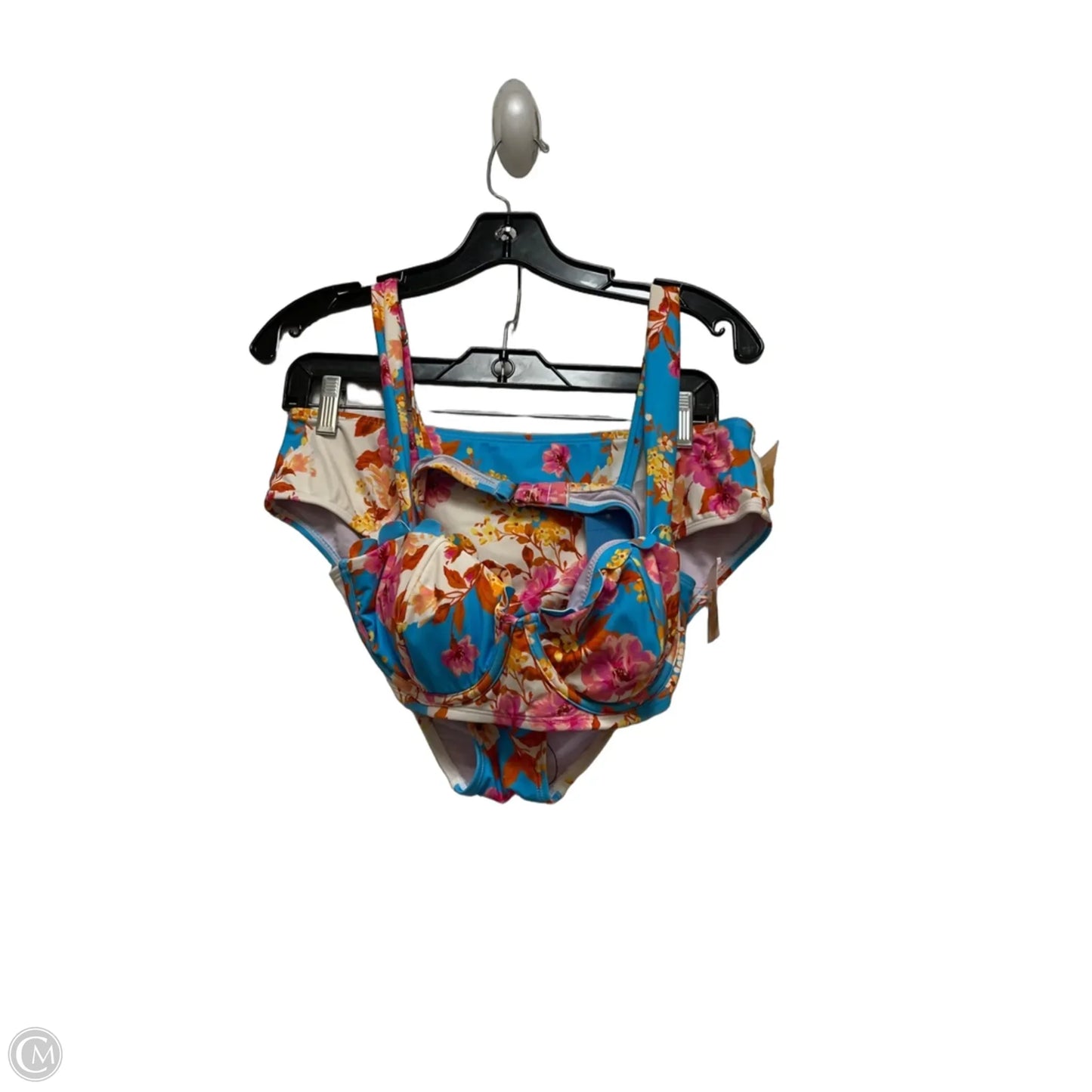 Swimsuit 2pc By Cupshe In Floral Print, Size: L