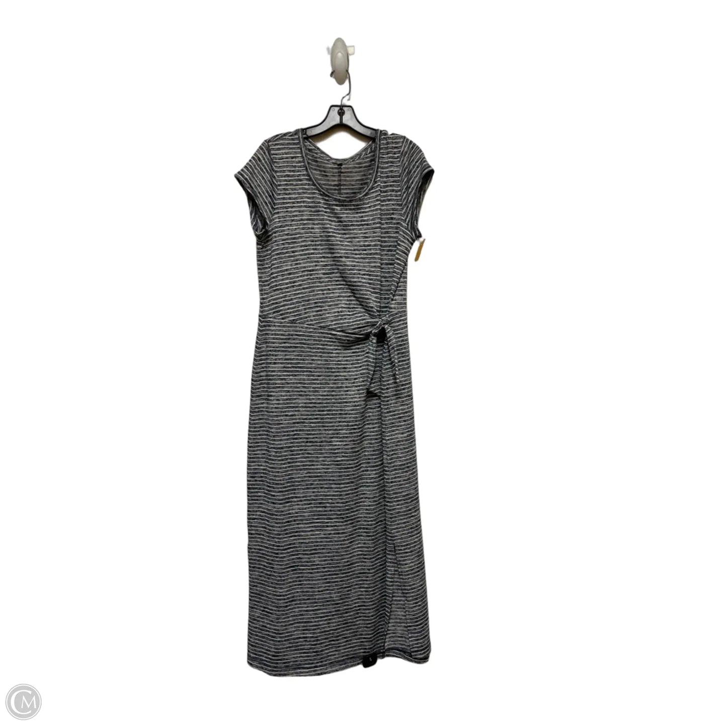 Dress Casual Maxi By Talbots In Striped Pattern, Size: L