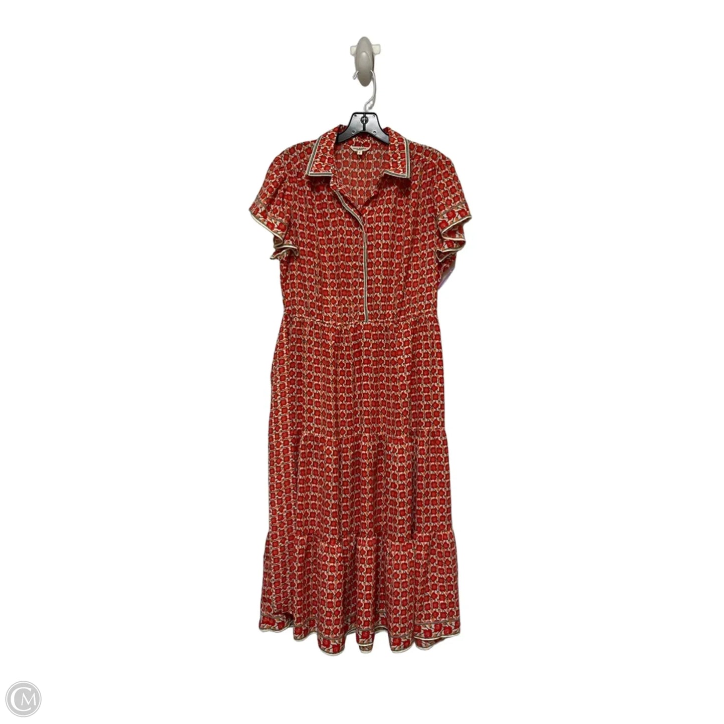 Dress Casual Midi By Max Studio In Floral Print, Size: L