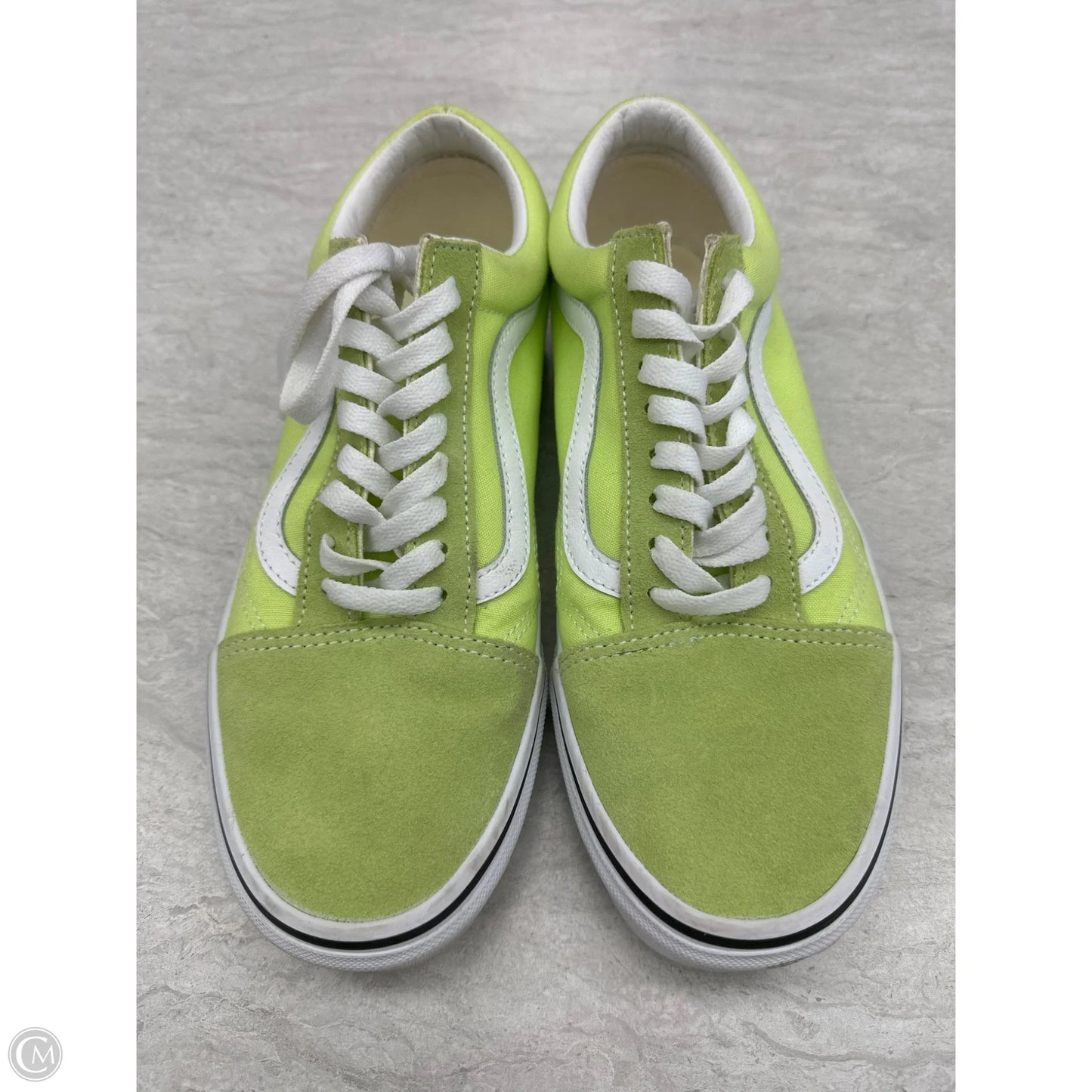 Shoes Sneakers By Vans In Green, Size: 10.5