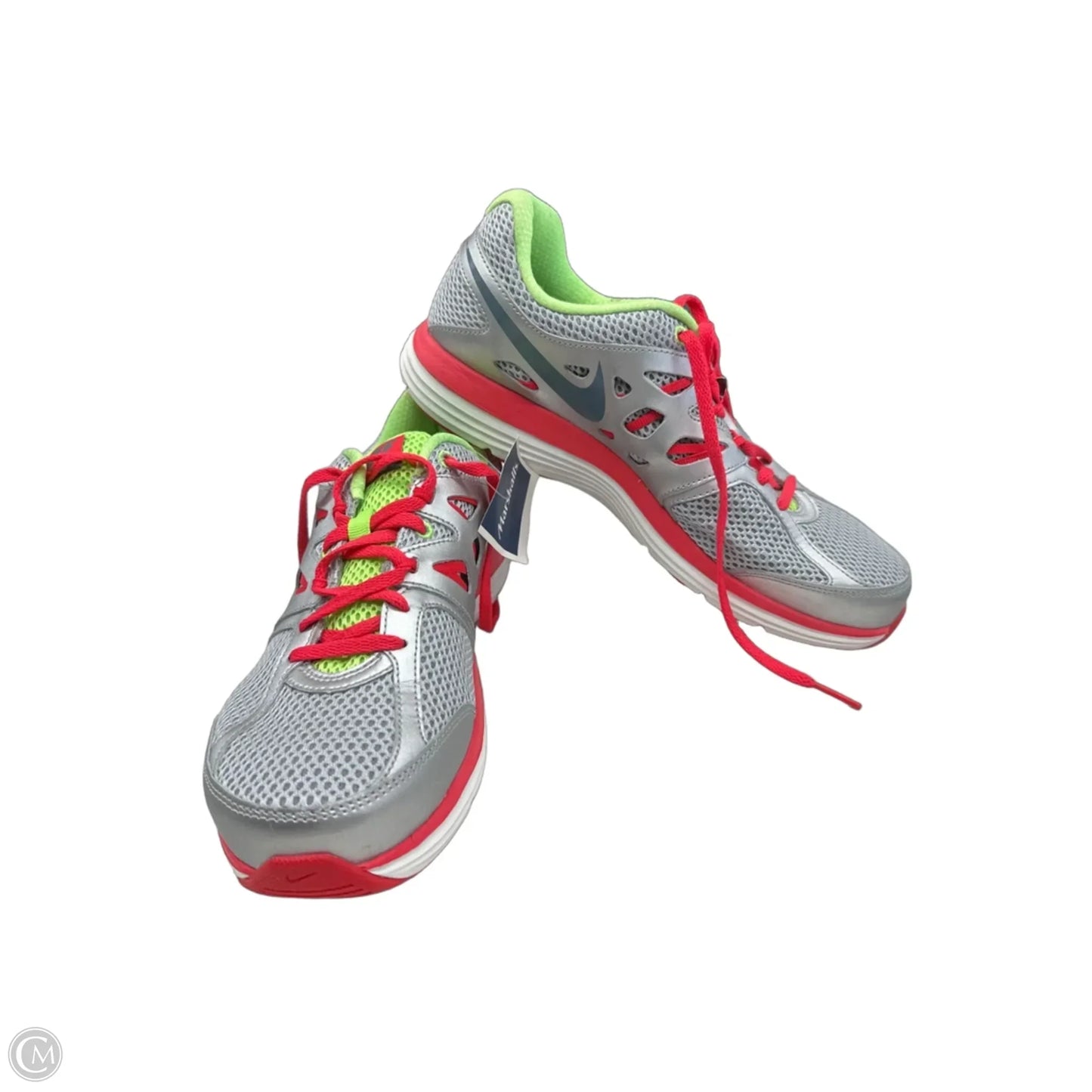 Shoes Athletic By Nike In Red & Silver, Size: 10