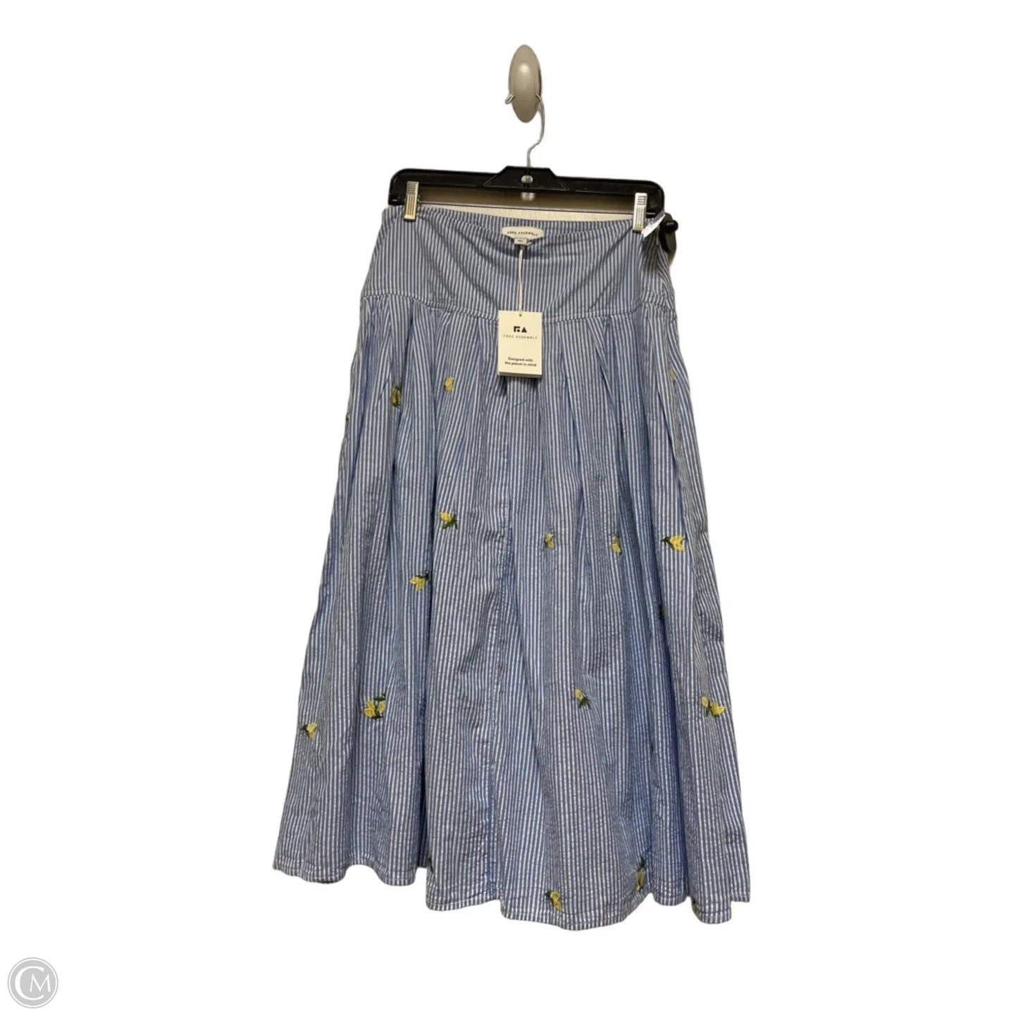 Skirt Maxi By Free Assembly In Striped Pattern, Size: 6