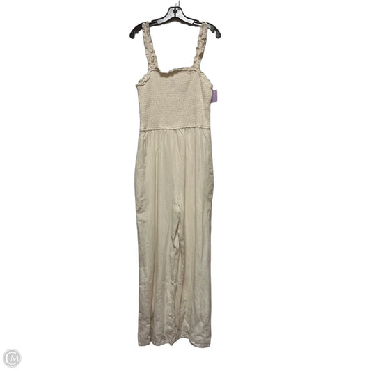 Jumpsuit By Fun And Flirt In Cream, Size: L