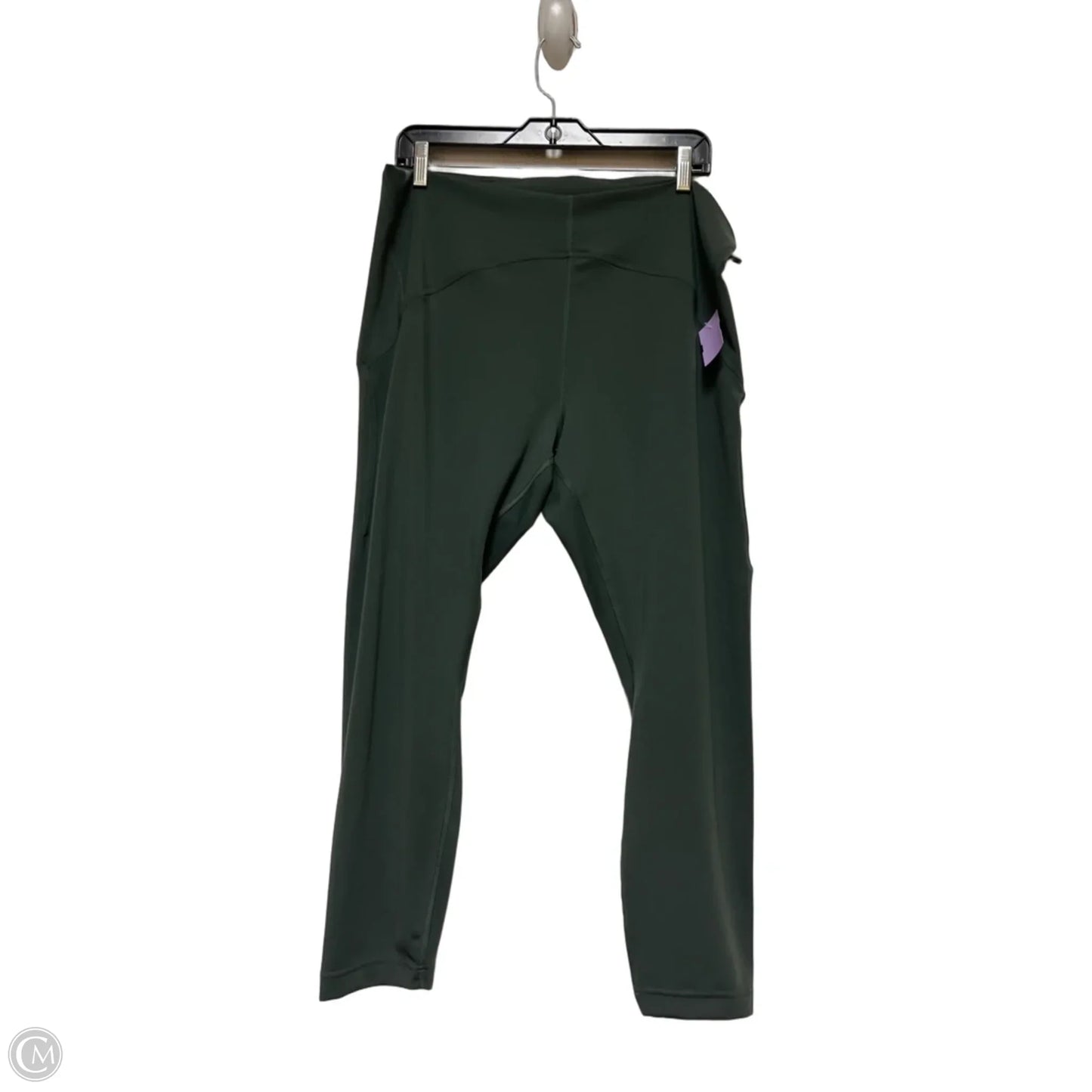 Athletic Leggings By Lululemon In Green, Size: 18