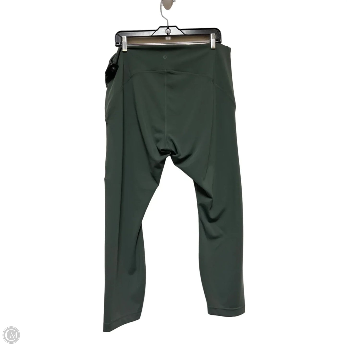 Athletic Leggings By Lululemon In Green, Size: 18