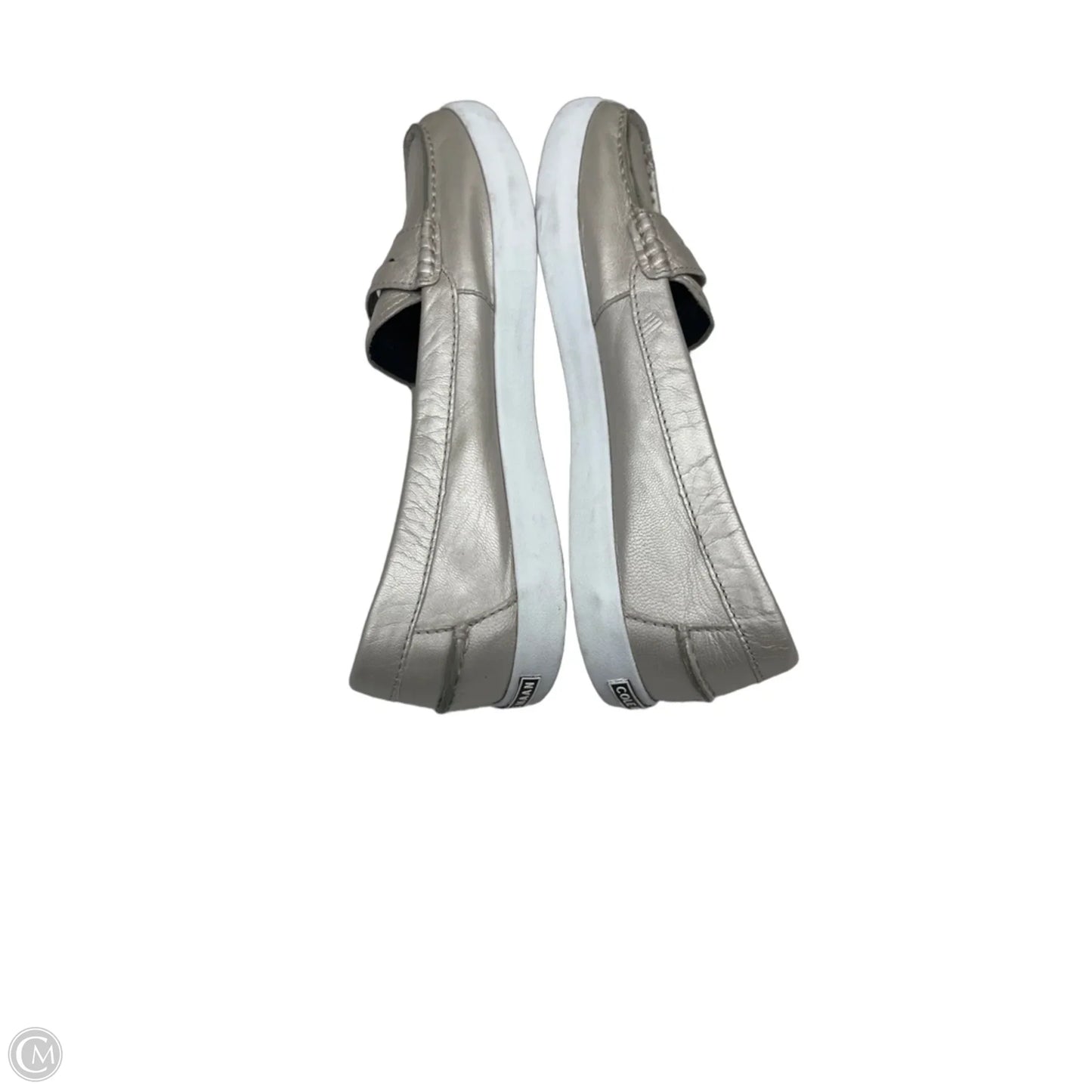 Shoes Flats By Cole-haan In Silver, Size: 9
