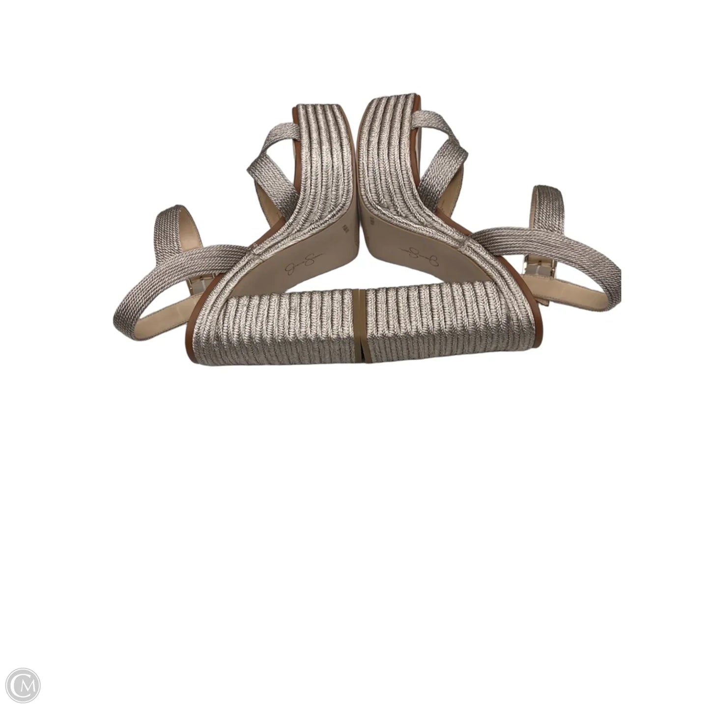 Shoes Heels Platform By Sam Edelman In Bronze, Size: 9.5