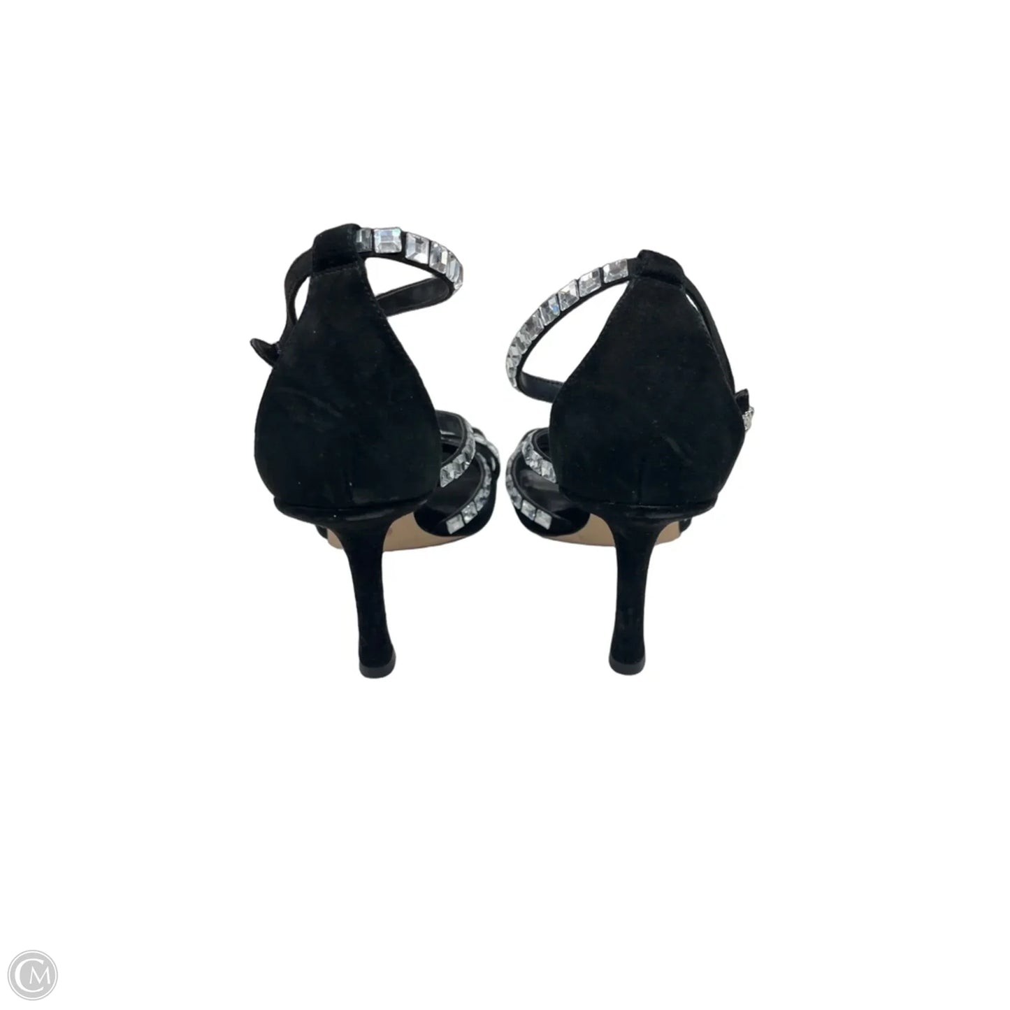 Sandals Heels Stiletto By Michael By Michael Kors In Black, Size: 8.5