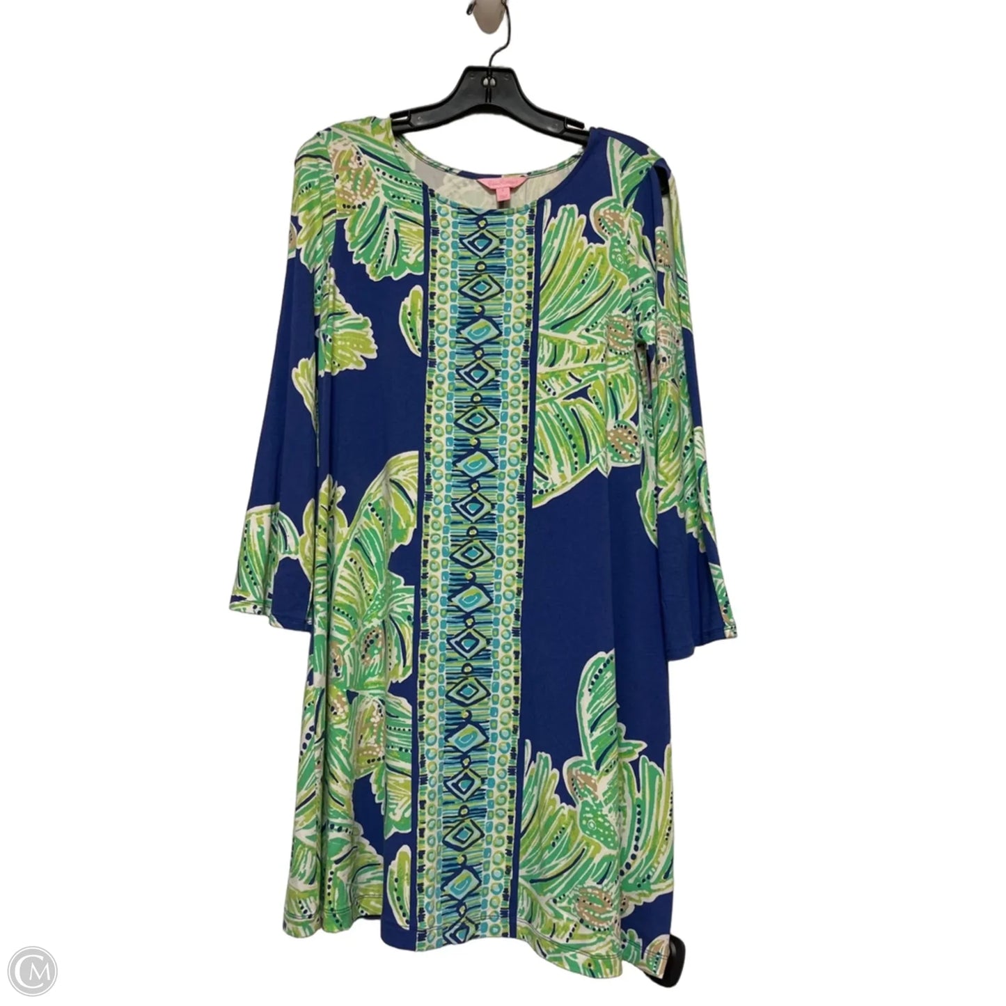 Dress Designer By Lilly Pulitzer In Blue & Green, Size: S