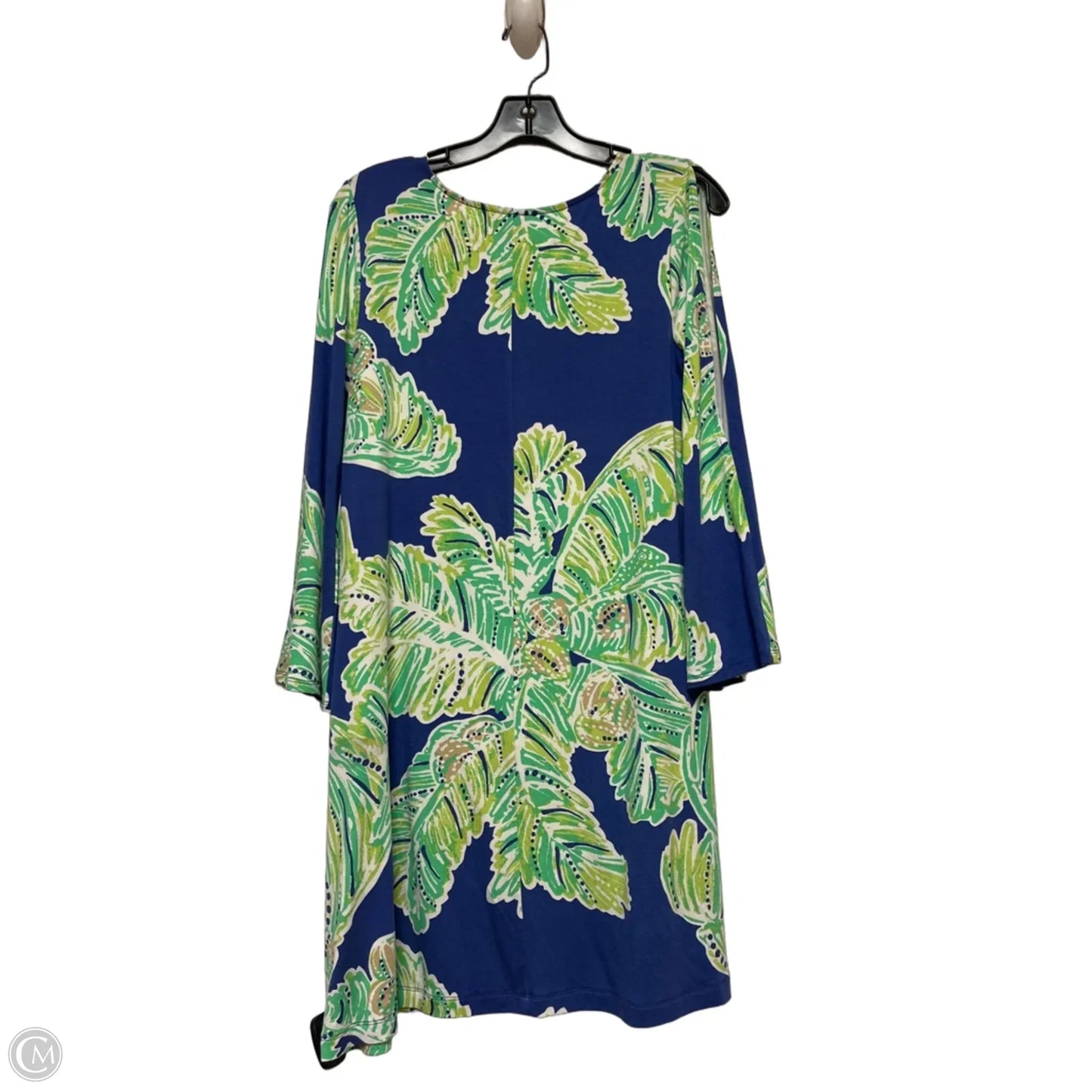 Dress Designer By Lilly Pulitzer In Blue & Green, Size: S
