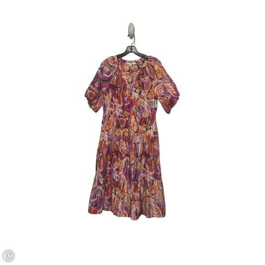 Dress Casual Midi By Chicos In Multi-colored, Size: M