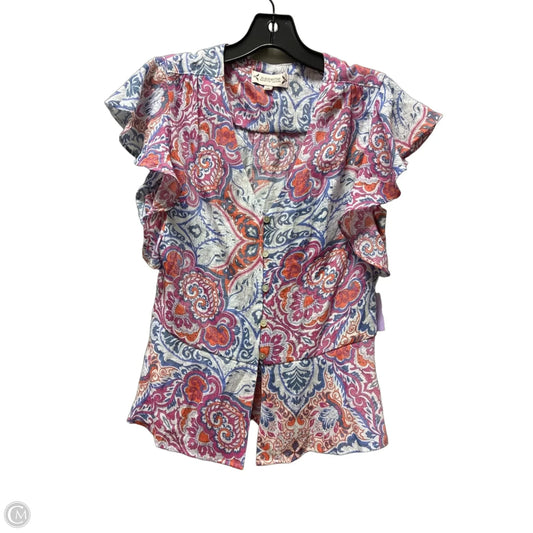 Top Short Sleeve By Nanette By Nanette Lepore In Multi-colored, Size: S