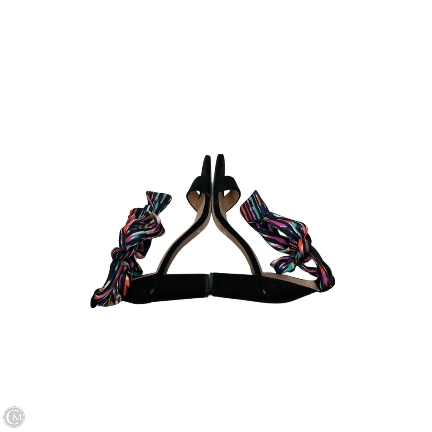 Sandals Heels Block By Inc In Black, Size: 6