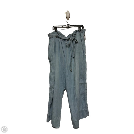Pants Wide Leg By Philosophy In Blue, Size: 26