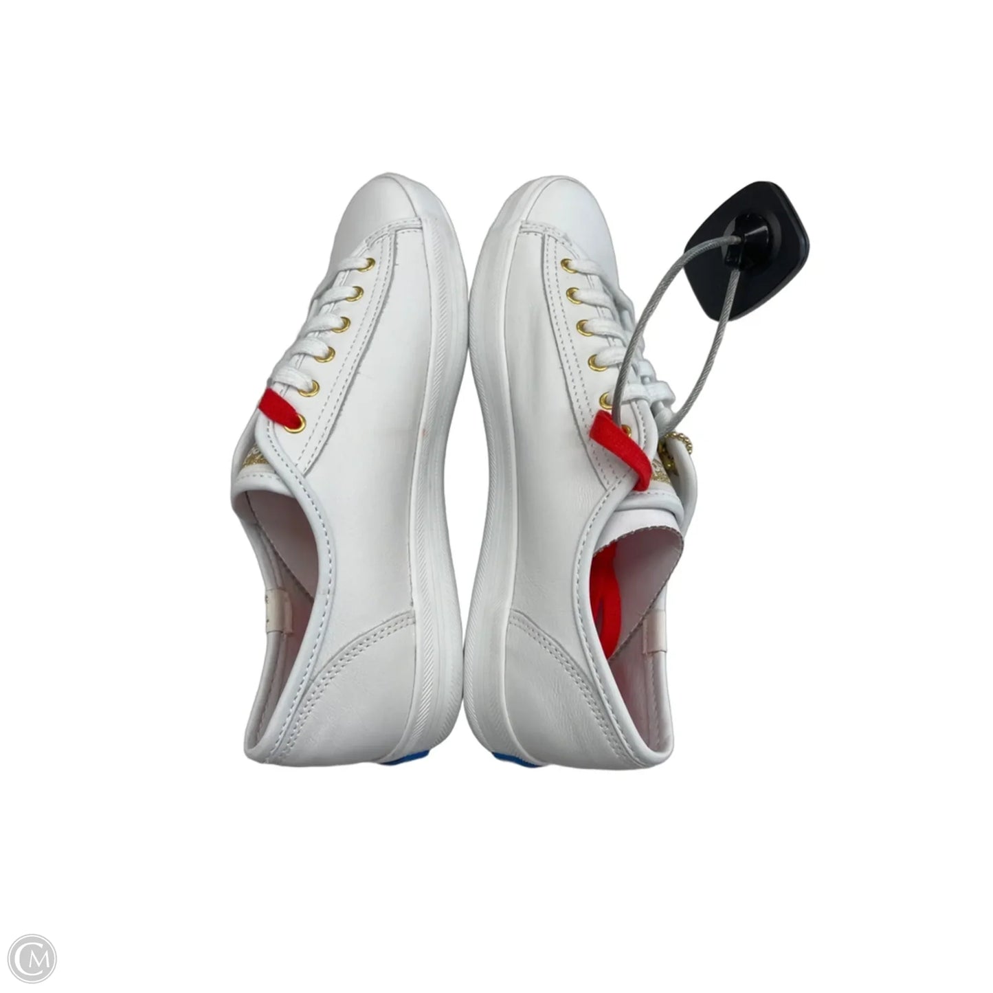 Shoes Sneakers By Keds In Gold & White, Size: 6.5