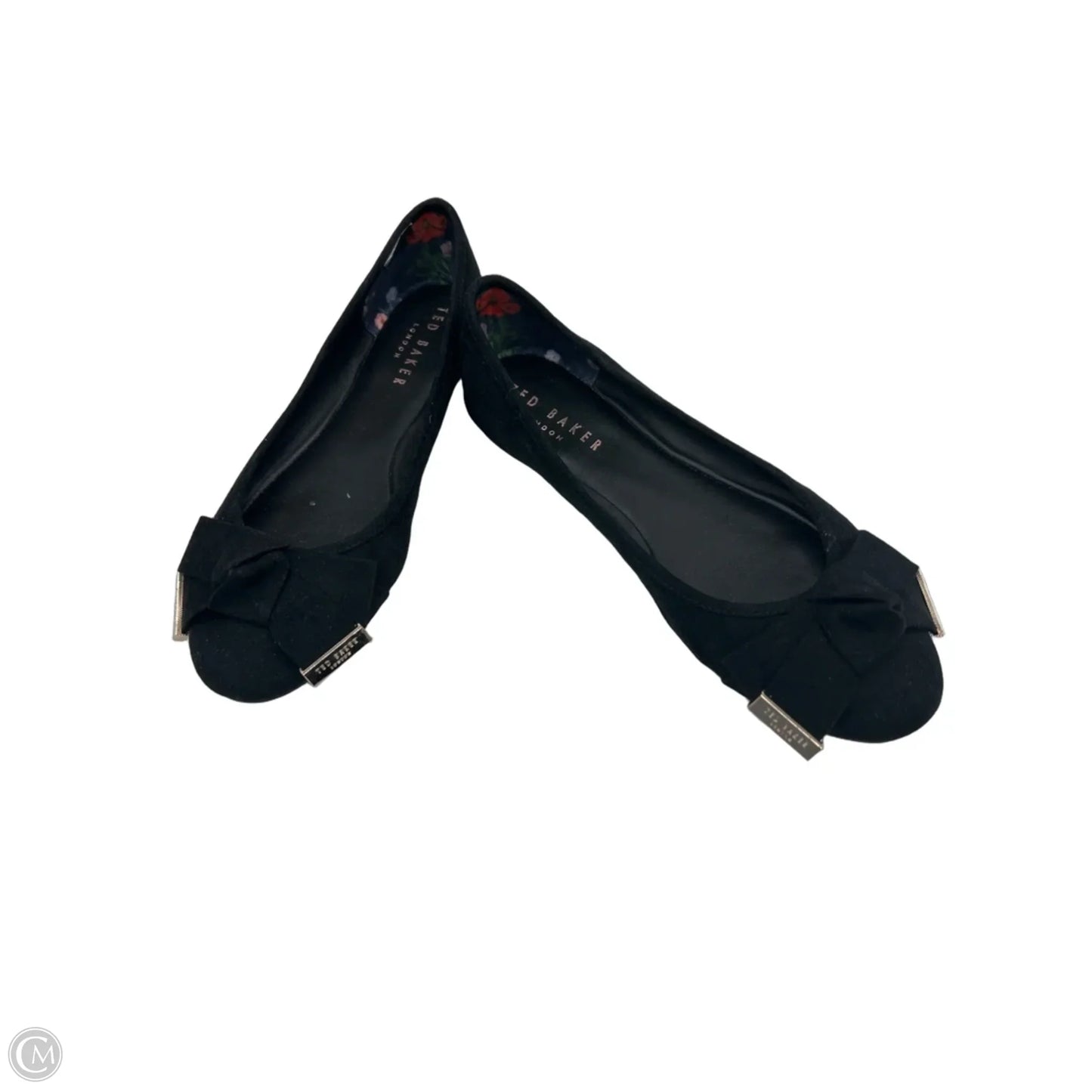 Shoes Flats By Ted Baker In Black, Size: 7.5