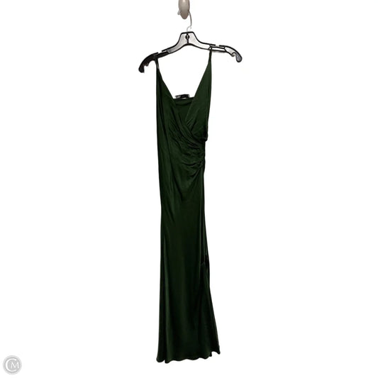 Dress Casual Midi By Zara In Green, Size: Xs