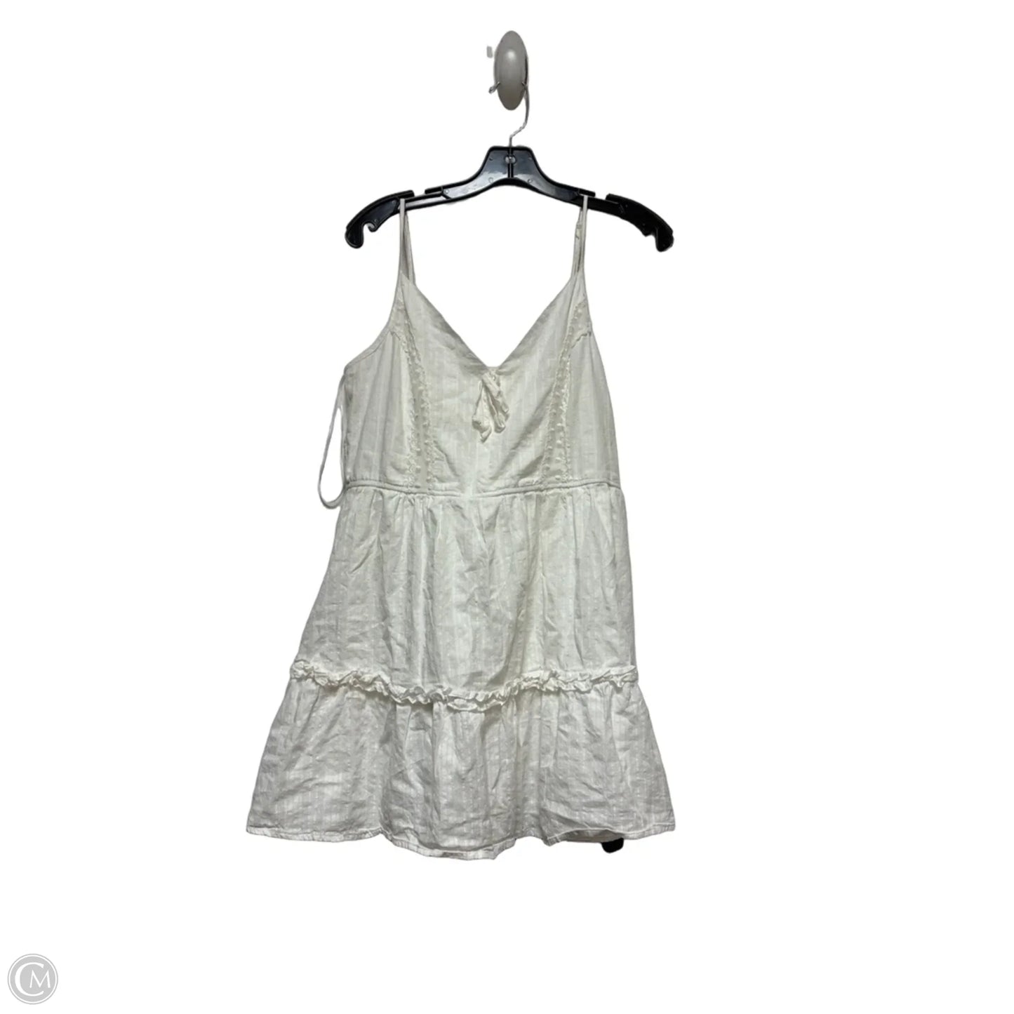 Dress Casual Short By Mi Ami In White, Size: L
